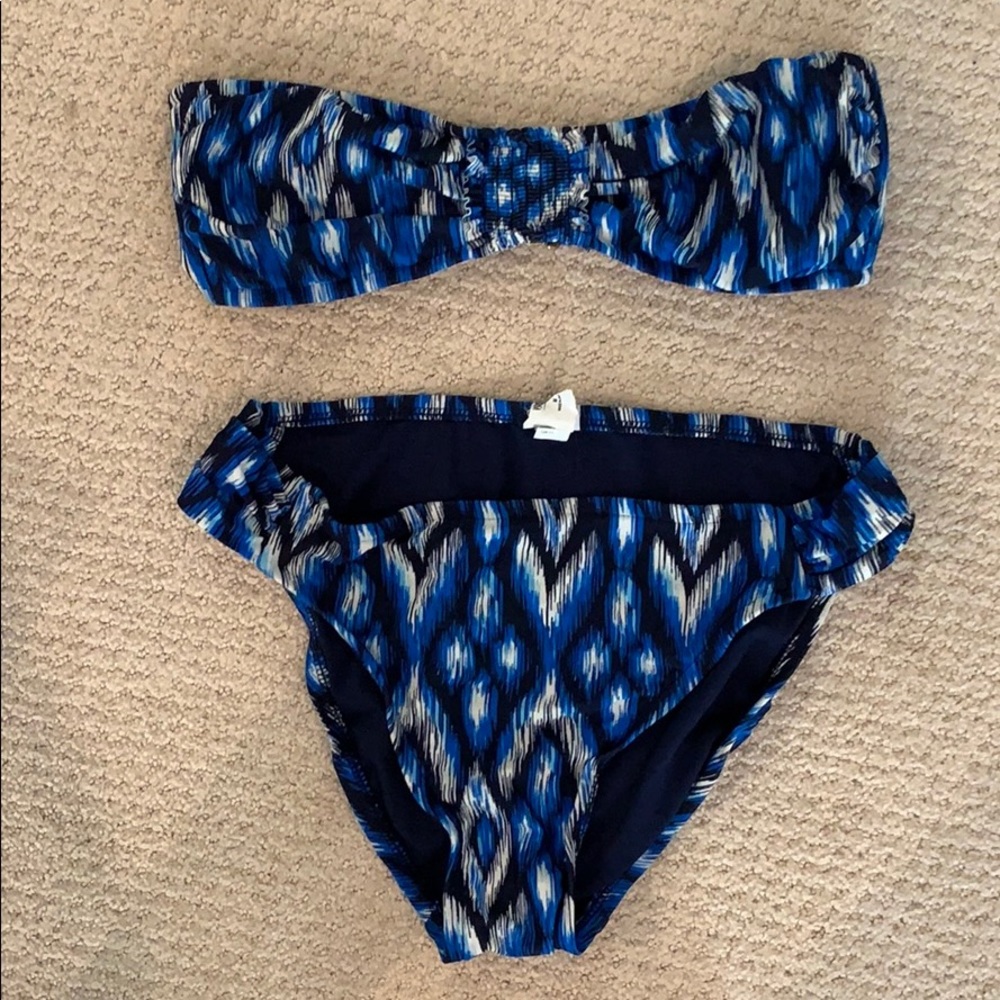 Bikini and matching bottom.